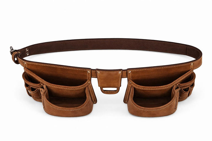 Handmade Leather Tool Belt Organizer Professional Carpenter & Electrician Work Belt