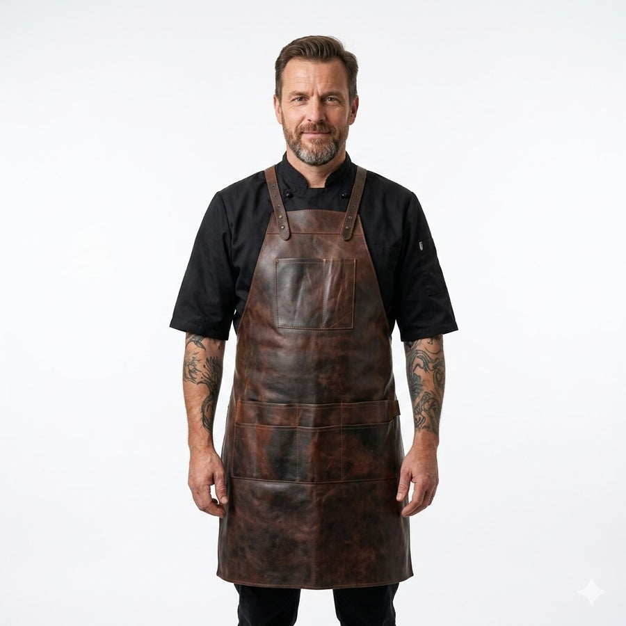 The Gloucestershire Leather Tool Working Apron  Free Customized Branding