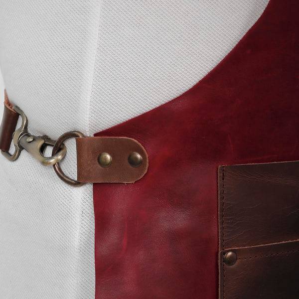 Meat Artisan Red Ember Butcher Apron