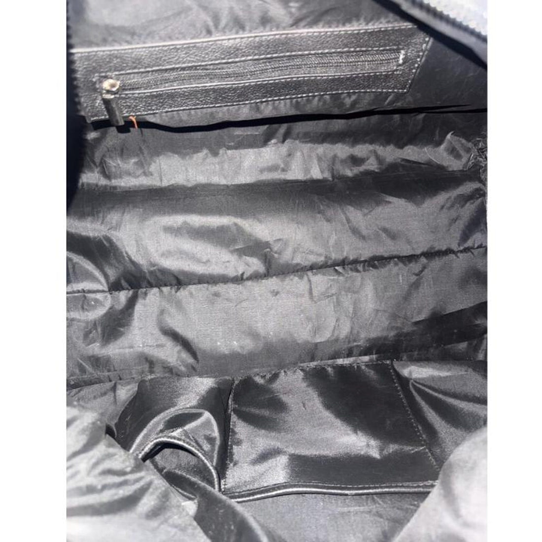 Black White Cowhide Duffle Bag  Handmade Hair On Leather Weekender Travel