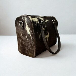 Artisan Cowhide Tote Bag Leather Shoulder Bag