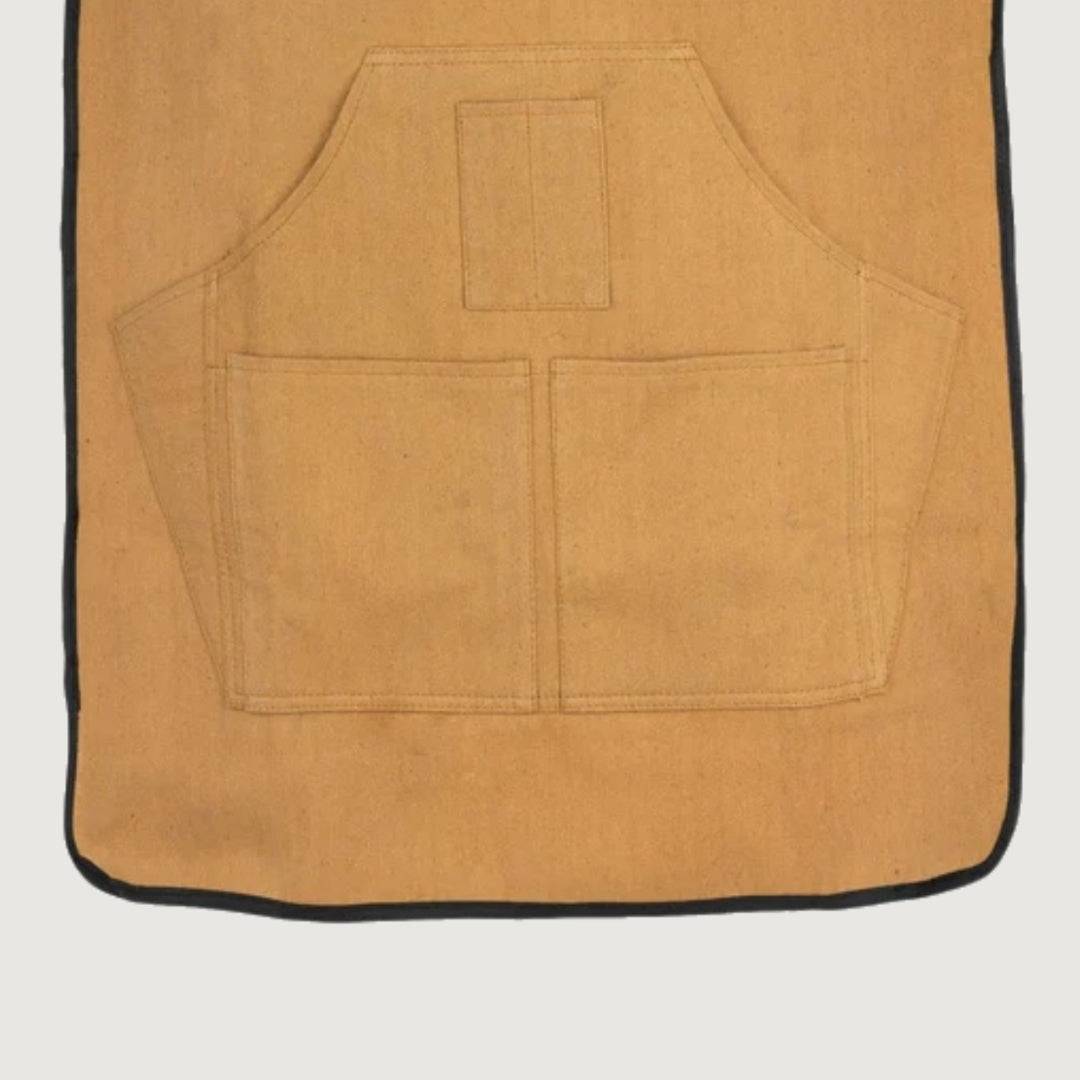 The Shropshire Brown Vintage Canvas Apron