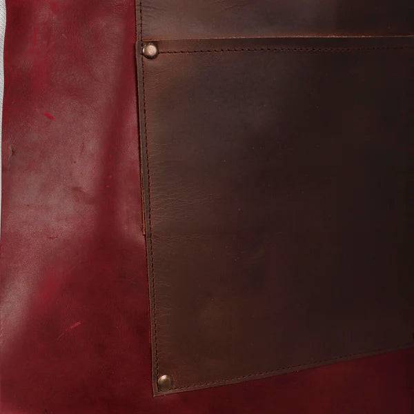 Meat Artisan Red Ember Butcher Apron