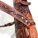 Western Scabbard Slipcase  50 Brown Hand Tooled Buffalo