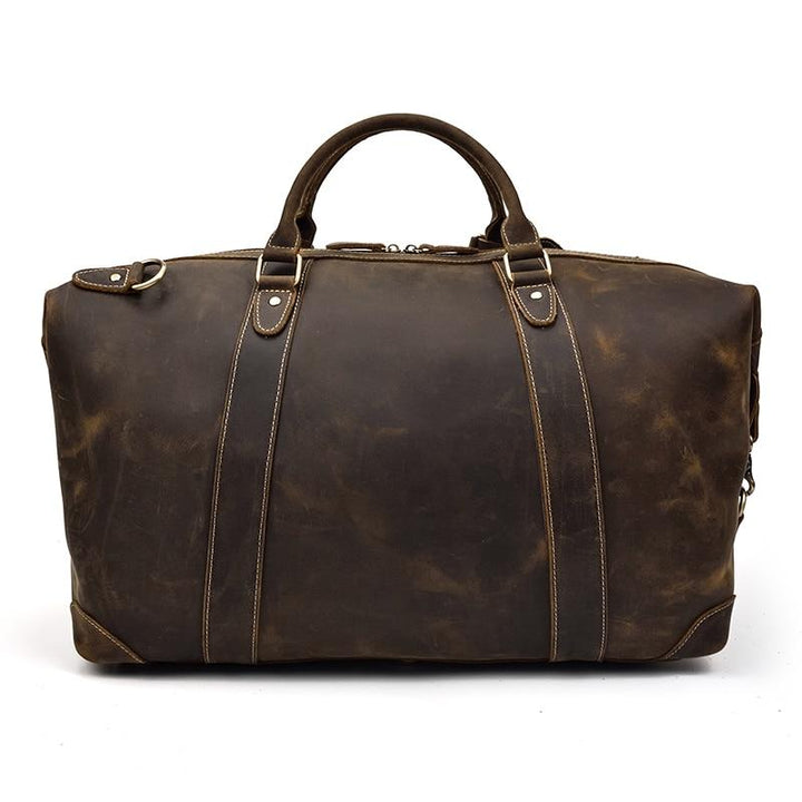 The Duffle Bag  Vintage Leather Weekender