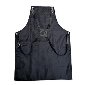 Personalized Chef Apron Cross Back Tool Pockets  Cotton Blend