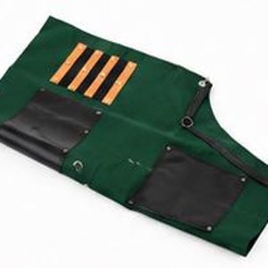 Personalized Chef Apron Cross Back Tool Pockets  Cotton Blend