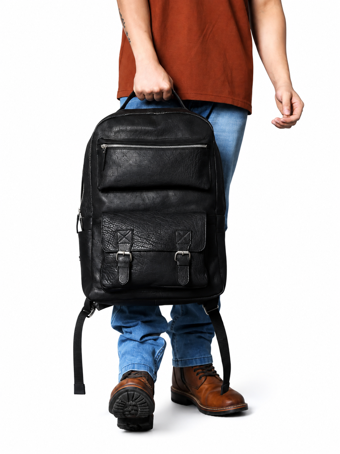 NoirTrek Leather Backpack 2.0
