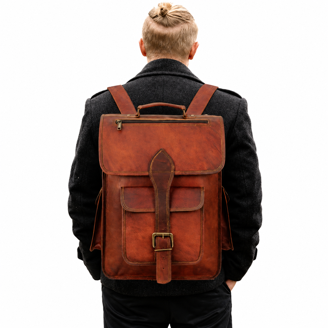 The Hughes Rustic Backpack