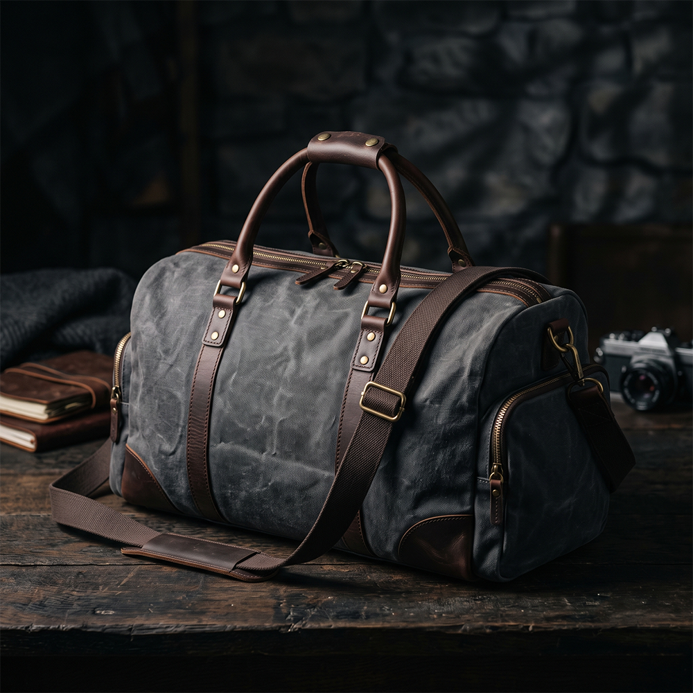 Stitched by hand,