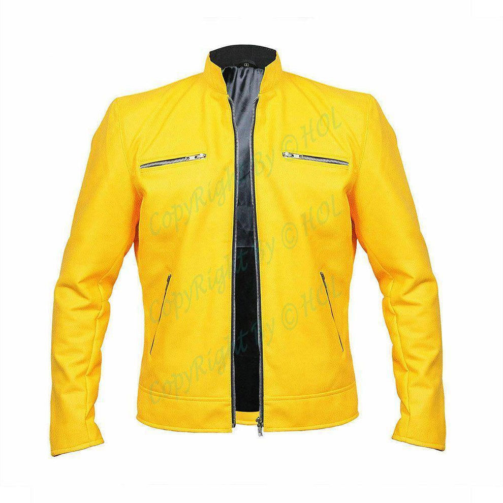 Men's Movies Jackets\MMJ17 Men's Detective Agency Dirk Gently Holistic Yellow Jacket