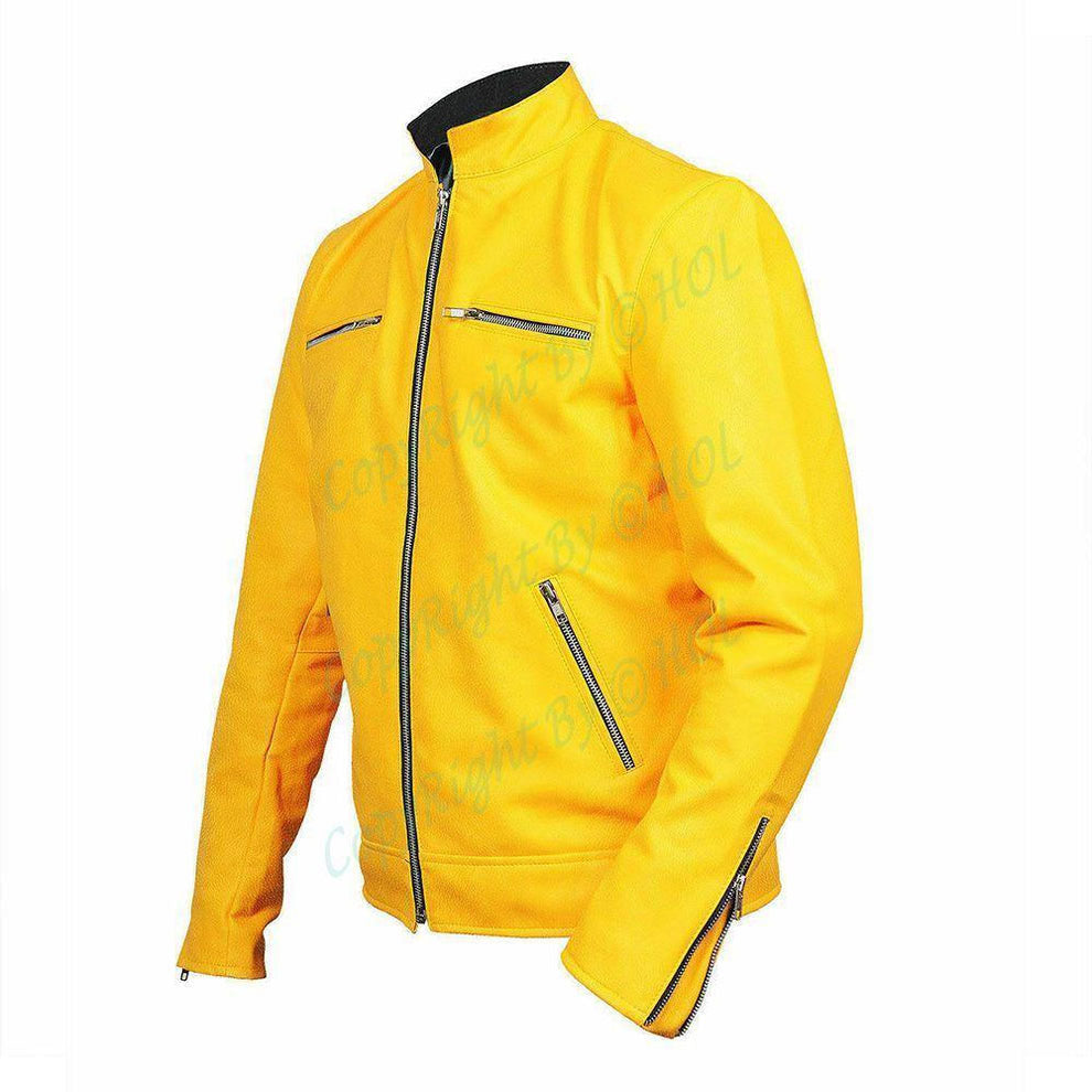 Men's Movies Jackets\MMJ17 Men's Detective Agency Dirk Gently Holistic Yellow Jacket