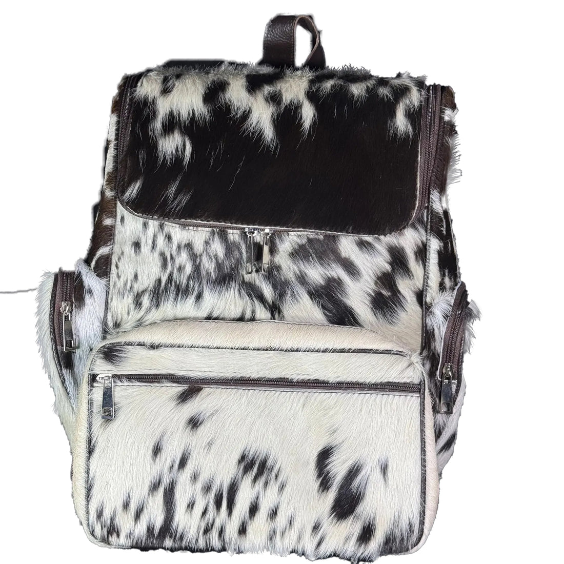 Handmade Cow Hairon Leather Backpack Rustic Chic Western Style