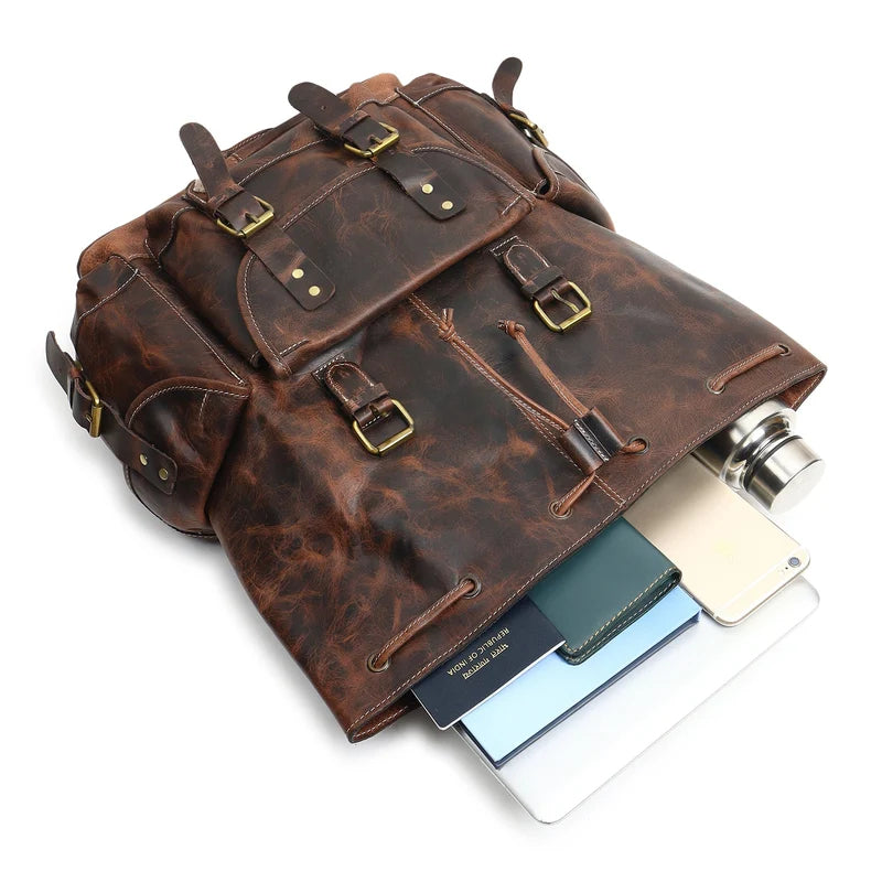 Metro Leather Office Backpack