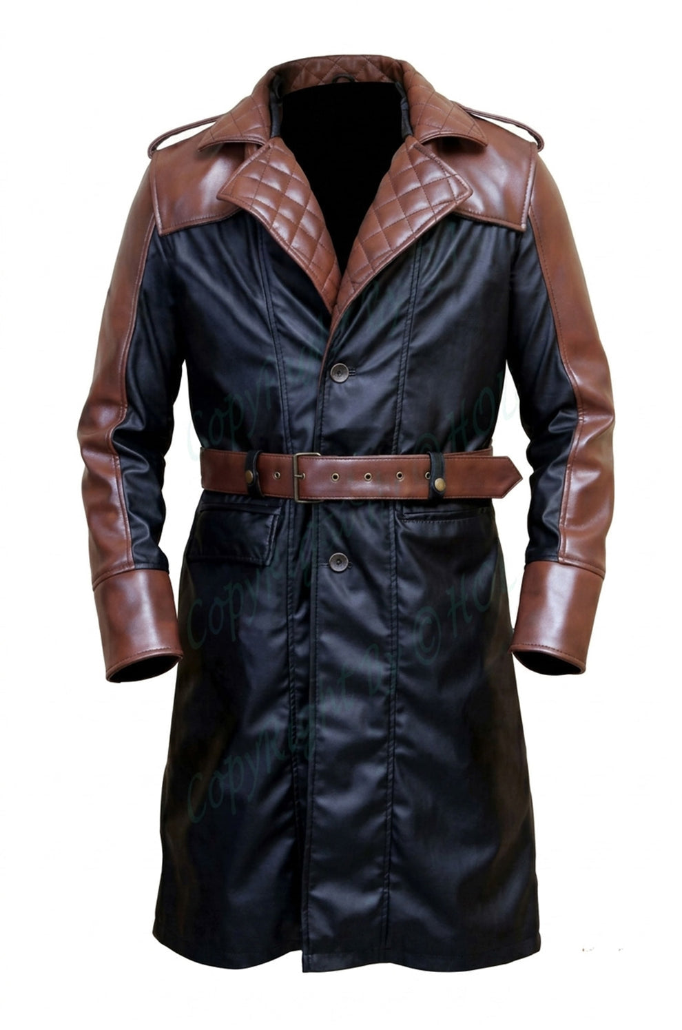 C001 Assassin's Creed Syndicate Jacob Frye C001 Brown Trench Coat