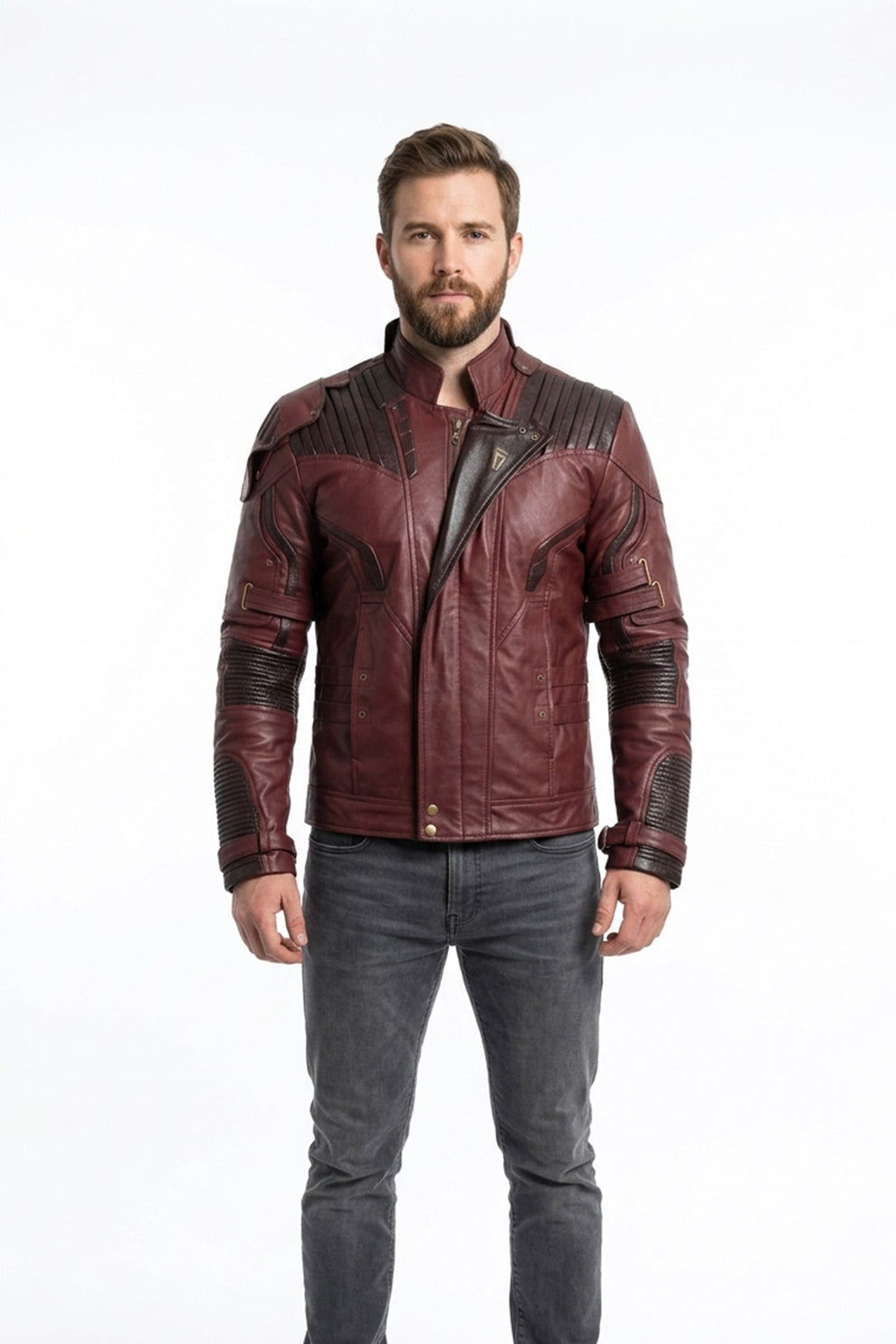 Men's Movies Jackets\MMJ09 Avengers Endgame Infinity Star Lord Leather Jacket