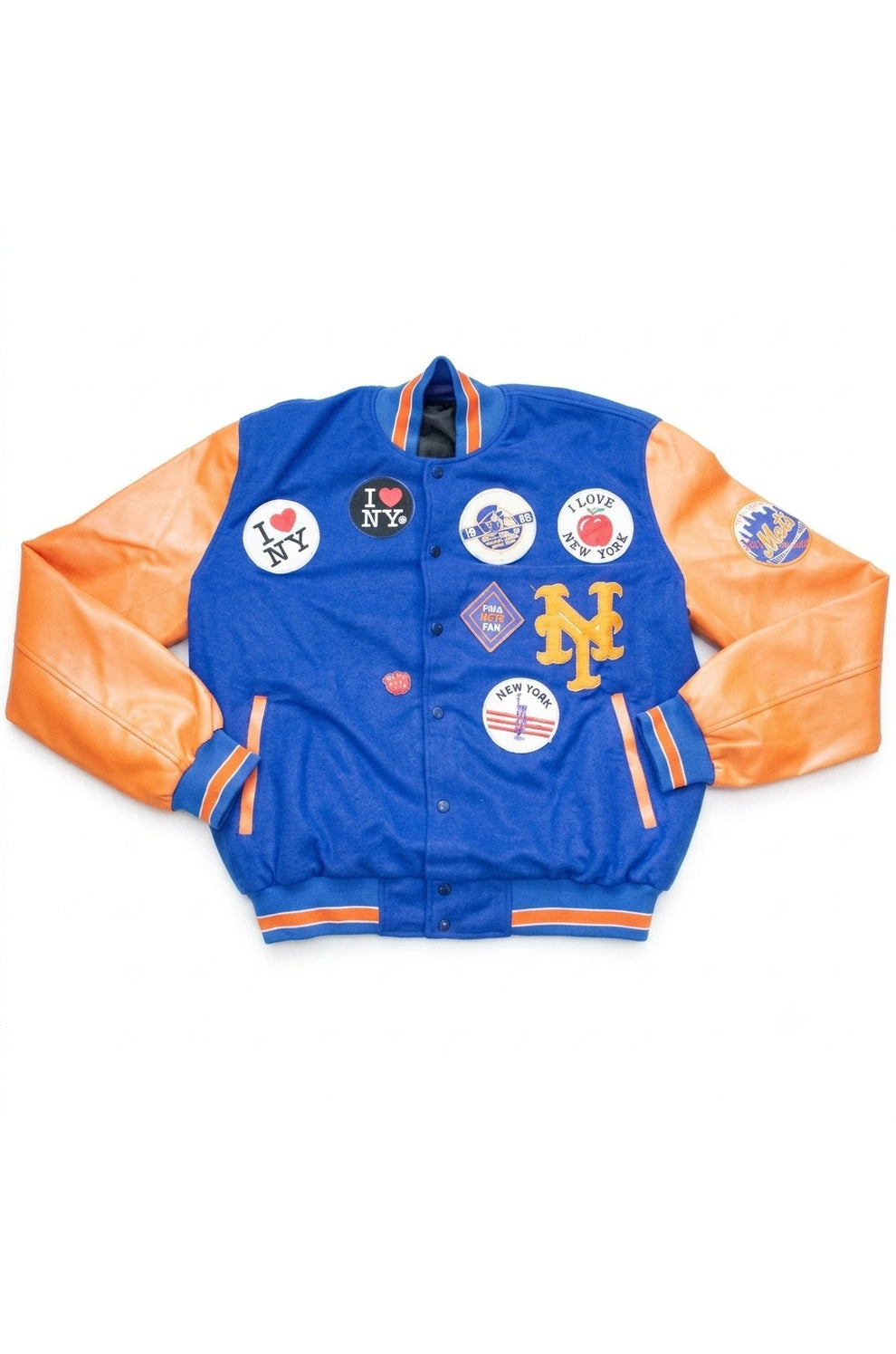 Men's Movies Jackets\MMJ06 Packer X Starter Coming to America New York Mets Men's Jacket