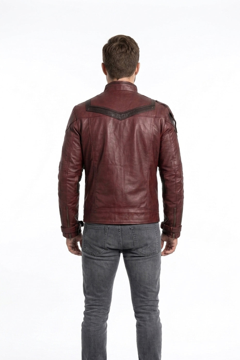 Men's Movies Jackets\MMJ09 Avengers Endgame Infinity Star Lord Leather Jacket