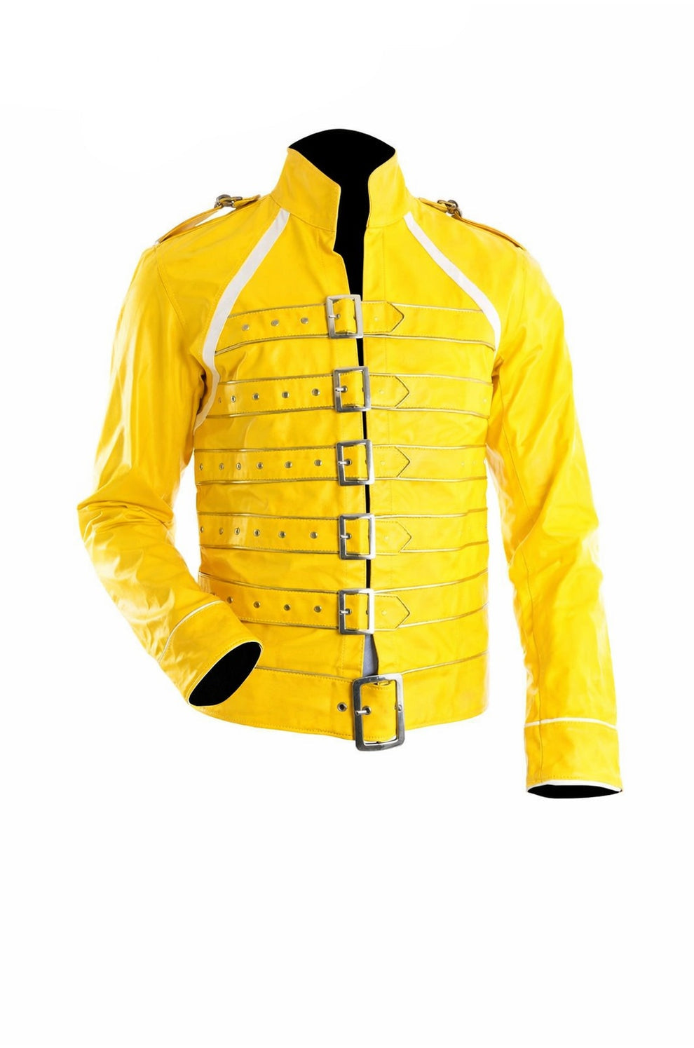 Men's Movies Jackets\MMJ05 Men's Freddie Mercury Wembley Concert Yellow Jacket