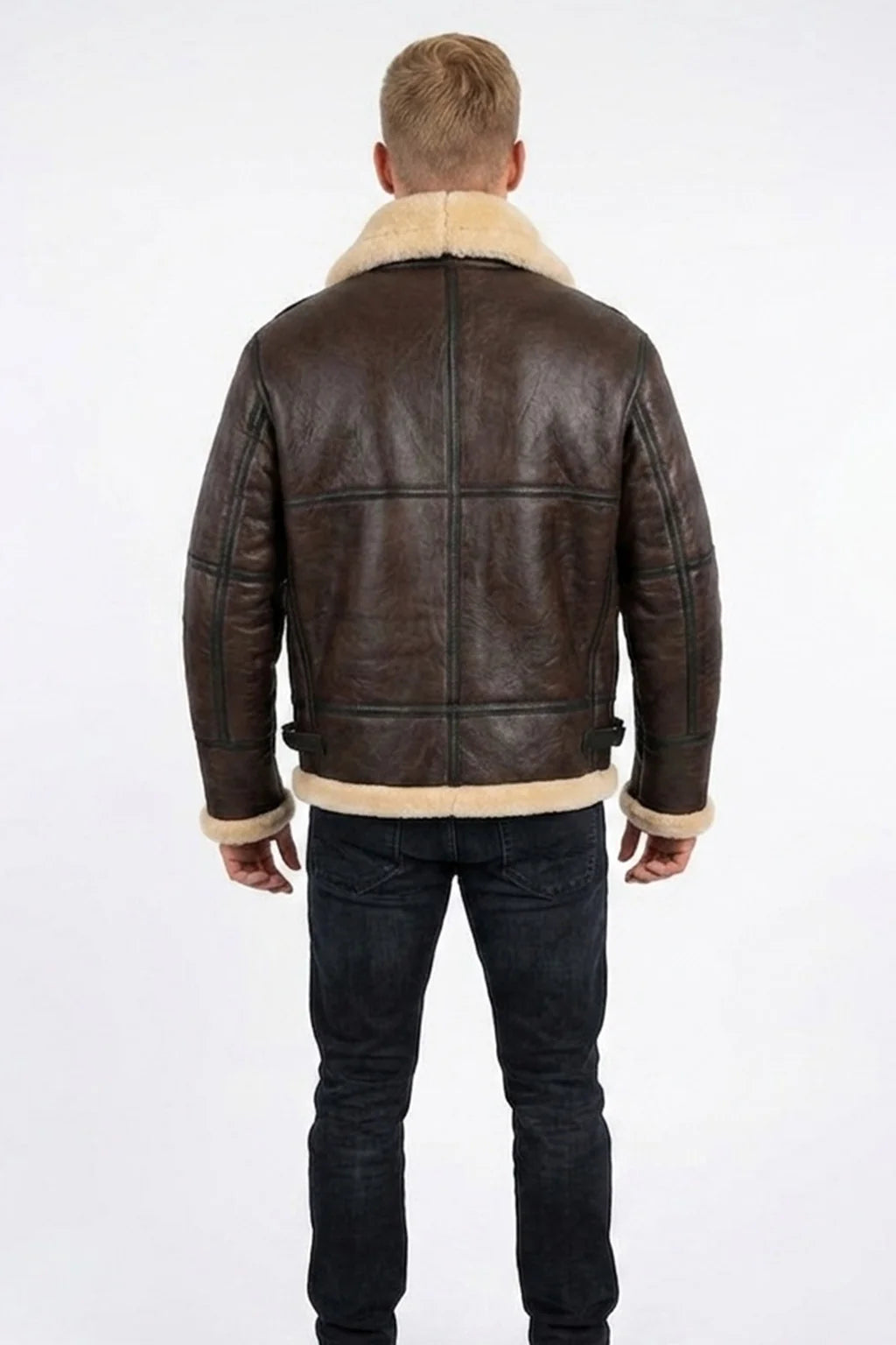 B010 B3 RAF Shearling Pilot Aviator Jacket
