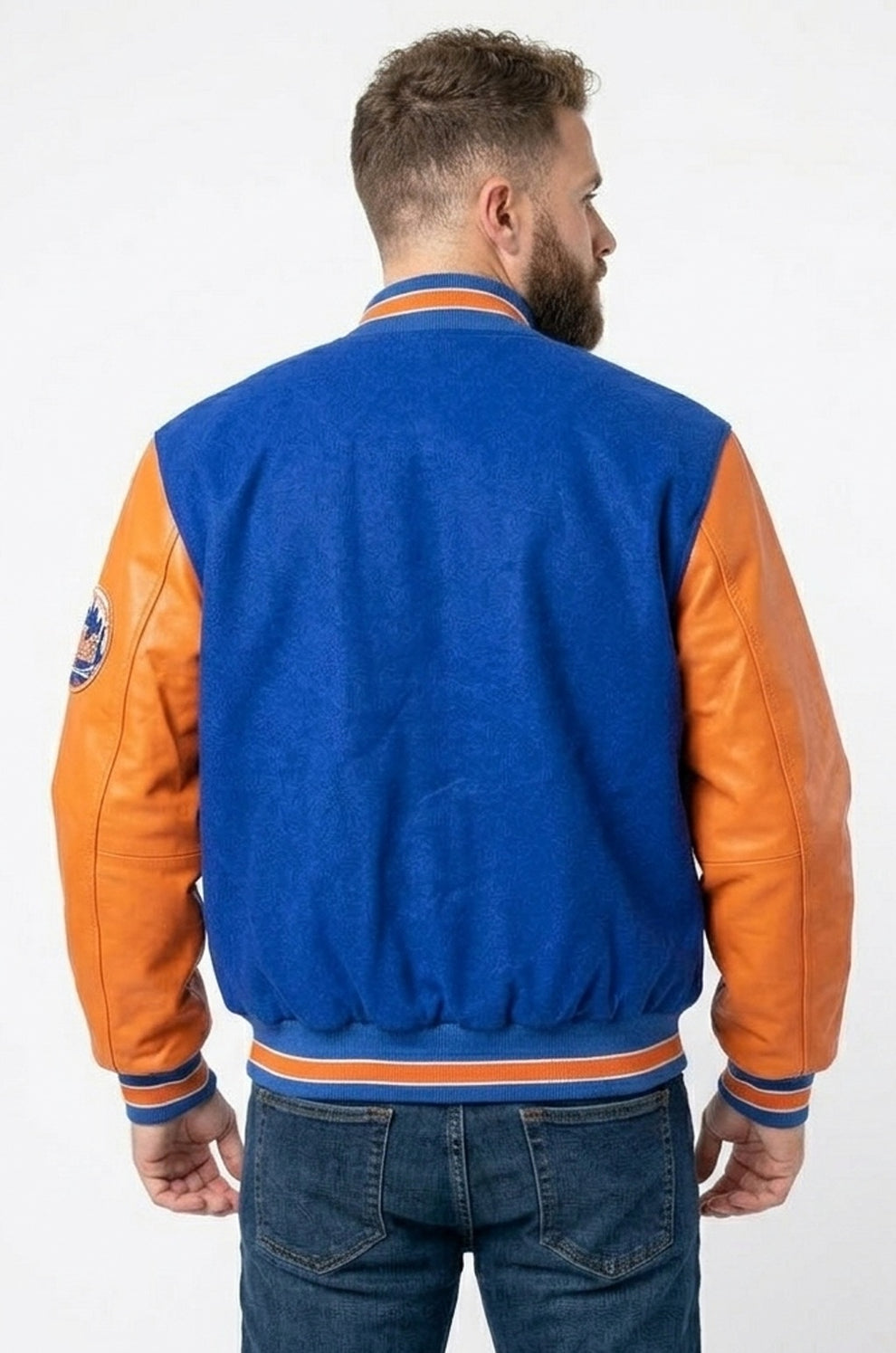 Men's Movies Jackets\MMJ06 Packer X Starter Coming to America New York Mets Men's Jacket