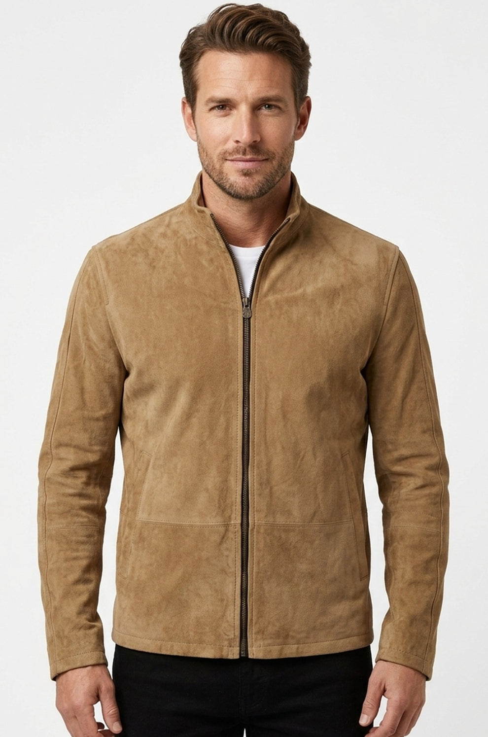 Men's Movies Jackets\MMJ16 Men's James Bond Brown Daniel Craig Spectre Morocco Blouson Jacket