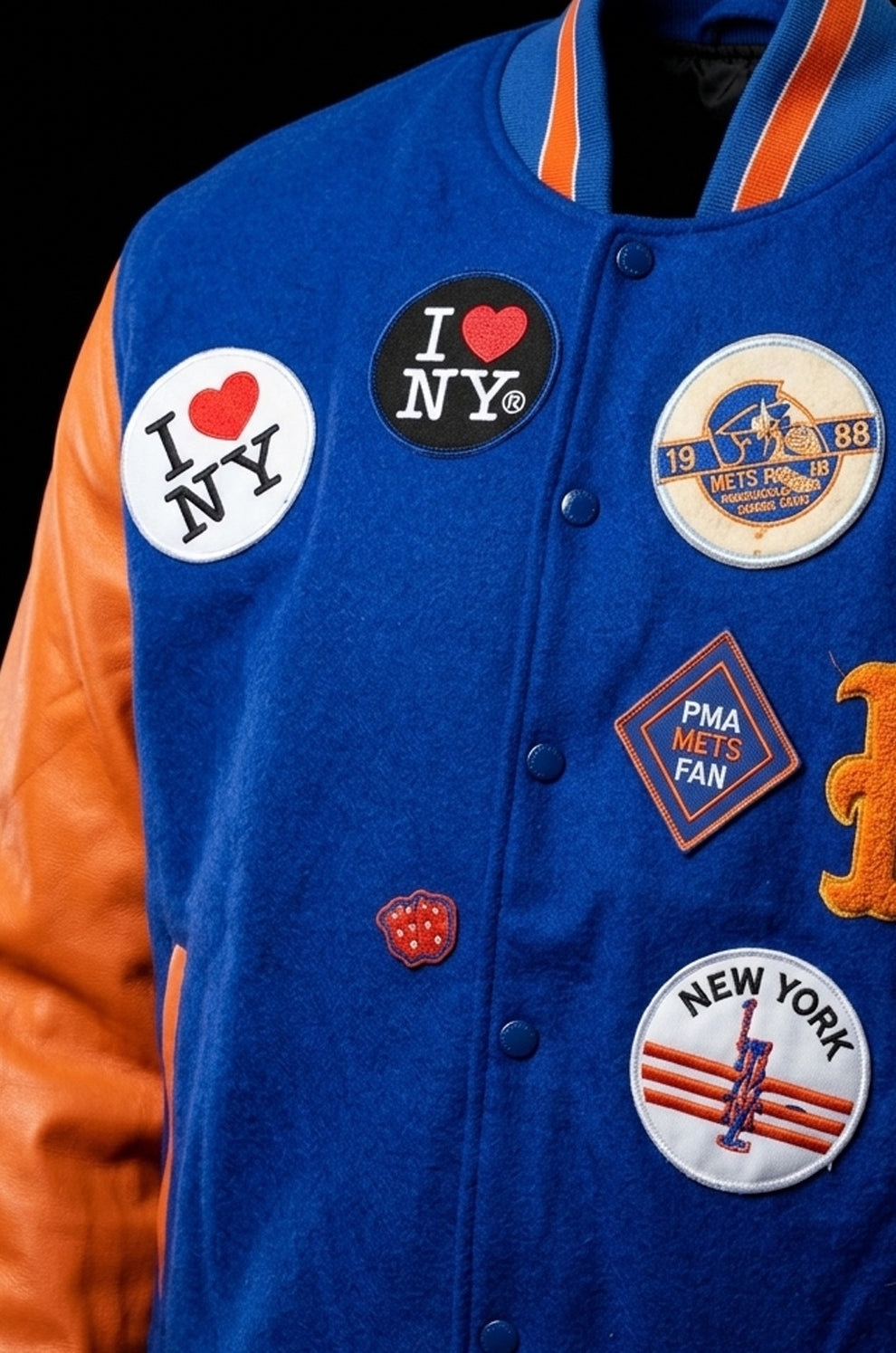 Men's Movies Jackets\MMJ06 Packer X Starter Coming to America New York Mets Men's Jacket