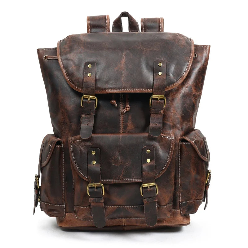 Metro Leather Office Backpack