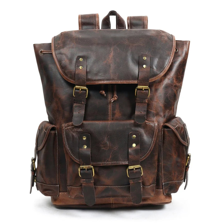 Metro Leather Office Backpack