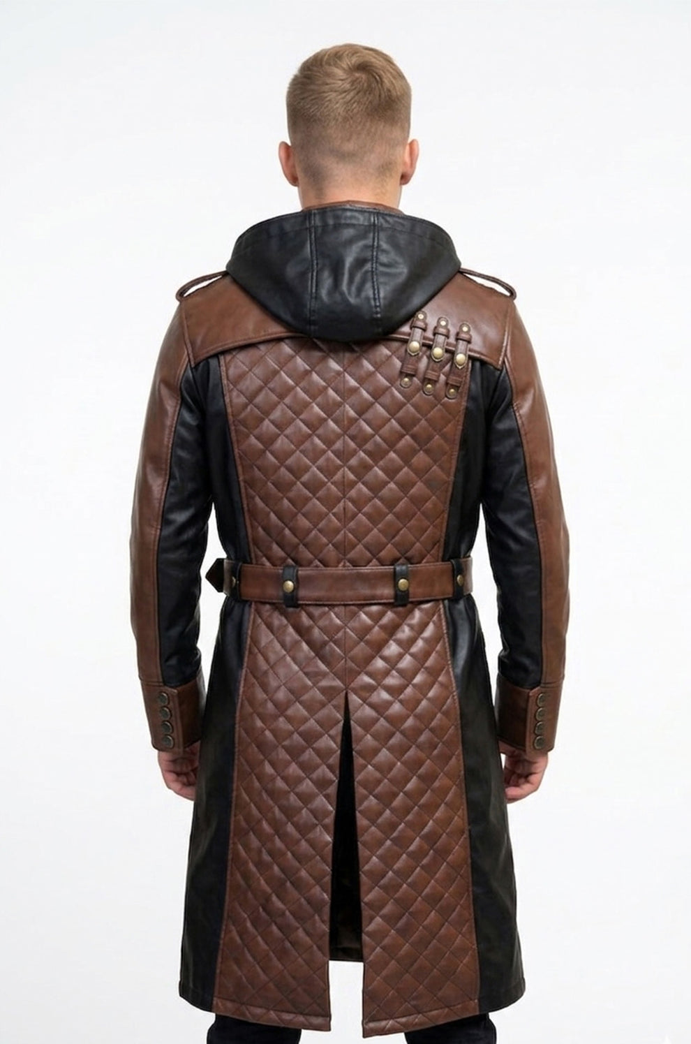 C001 Assassin's Creed Syndicate Jacob Frye C001 Brown Trench Coat