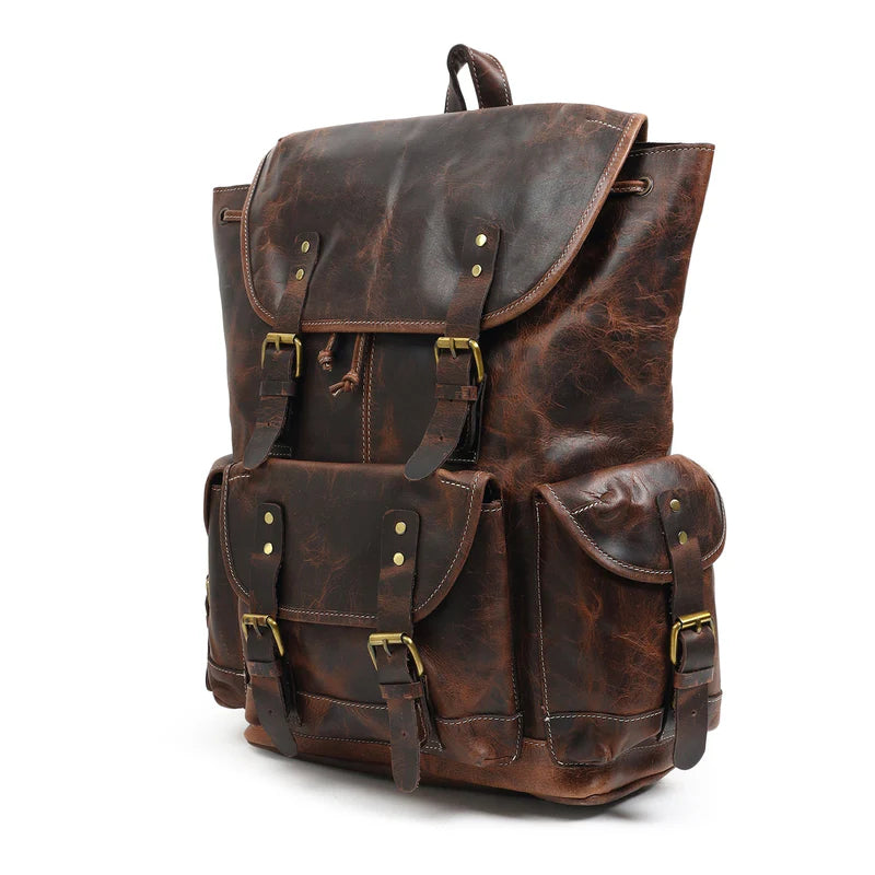 Metro Leather Office Backpack