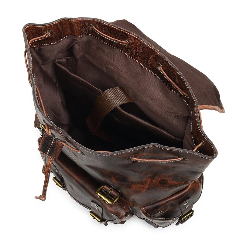 Metro Leather Office Backpack