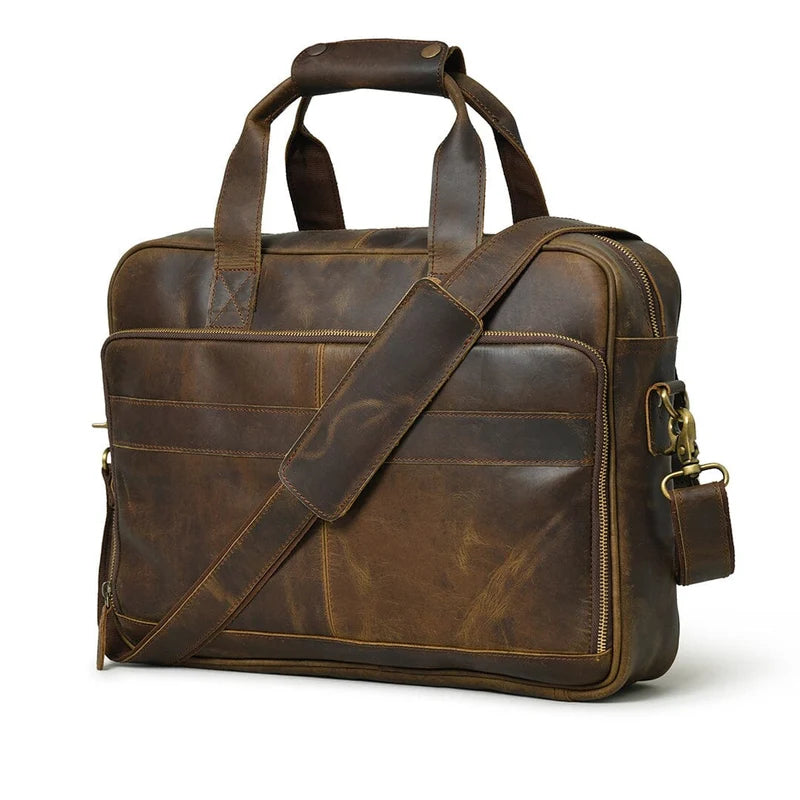 Dublin Leather Backpack Briefcase 2-in-1