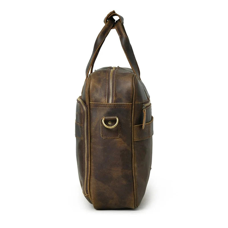Dublin Leather Backpack Briefcase 2-in-1