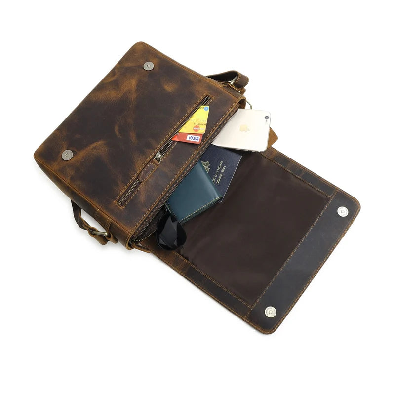 Mewar Leather Satchel Bag