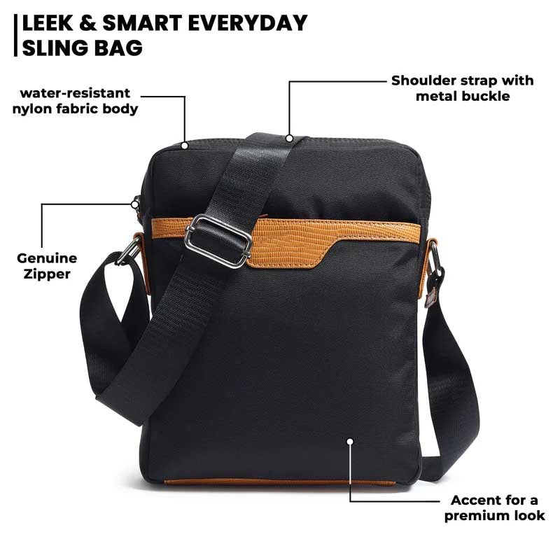 Mark Canvas Side Messenger Bag